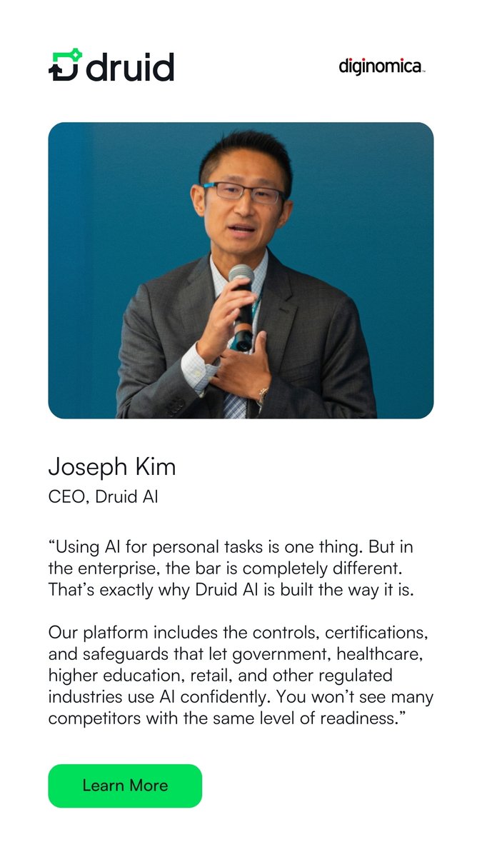 Druid AI |Best in Class Conversational AI Platform tweet media