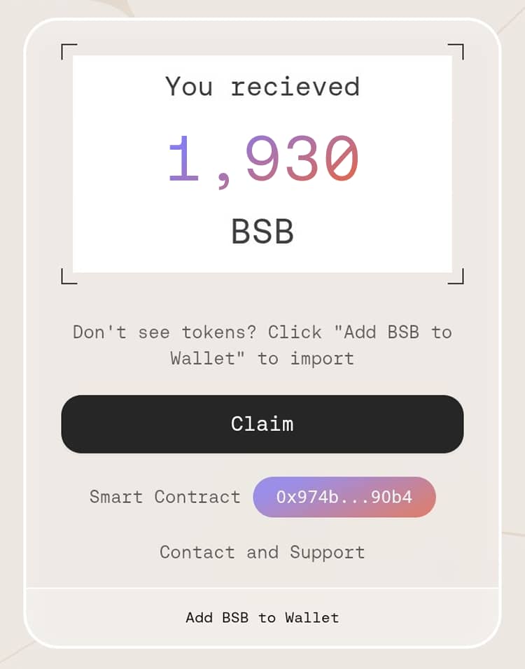 BAwolere's tweet photo. @BlockSt_HQ $BSB in the wallet, community incentives at 22% is generous allocation https://t.co/vJ22rcZGN6