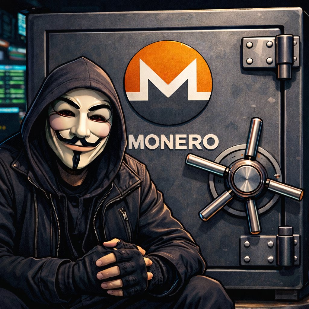 Monero Accepted Here tweet media