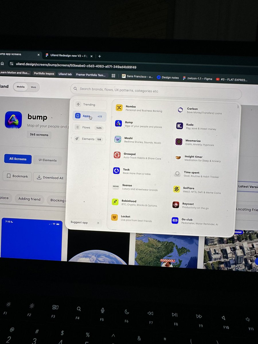 TassyOmah_'s tweet photo. Been cooking with the team 🤝

We’ve just hit 433+ apps on @UiLandDesign 

Looking to give out free Uiland pro subscription to designers as soon as we hit 500 apps! https://t.co/IpM7iU9W7b