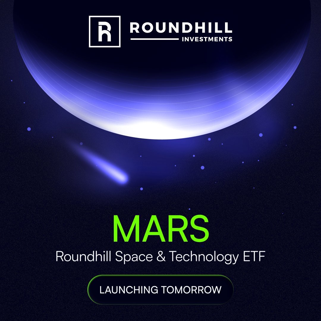 🚨우주 관련 ETF를 찾은 투자자들은 주목

우주 인프라 ETF,  $MARS 출시 👀

Roundhill Space &amp; Technology ETF (MARS)

우주 인프라(특히 위성 통신) 중심의 액티브 우주 산업 ETF

공개된 상위 10개 편입 기

>Rocket Lab ( $RKLB) 10.33%
>AST SpaceMobile ( $ASTS) 9.99%
>EchoStar ( $SATS)