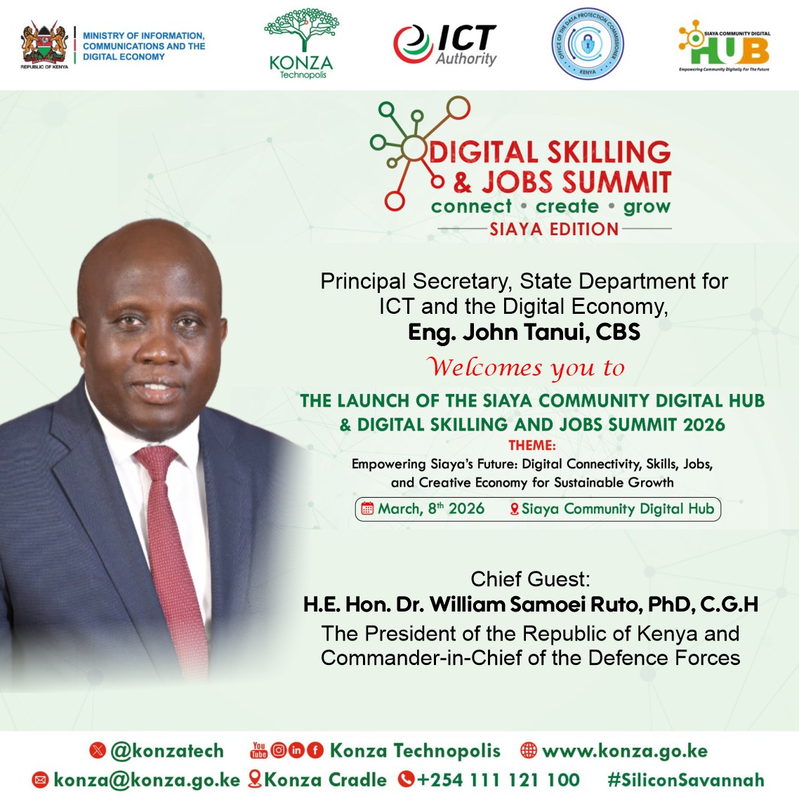 Eng. John Kipchumba Tanui,CBS tweet media