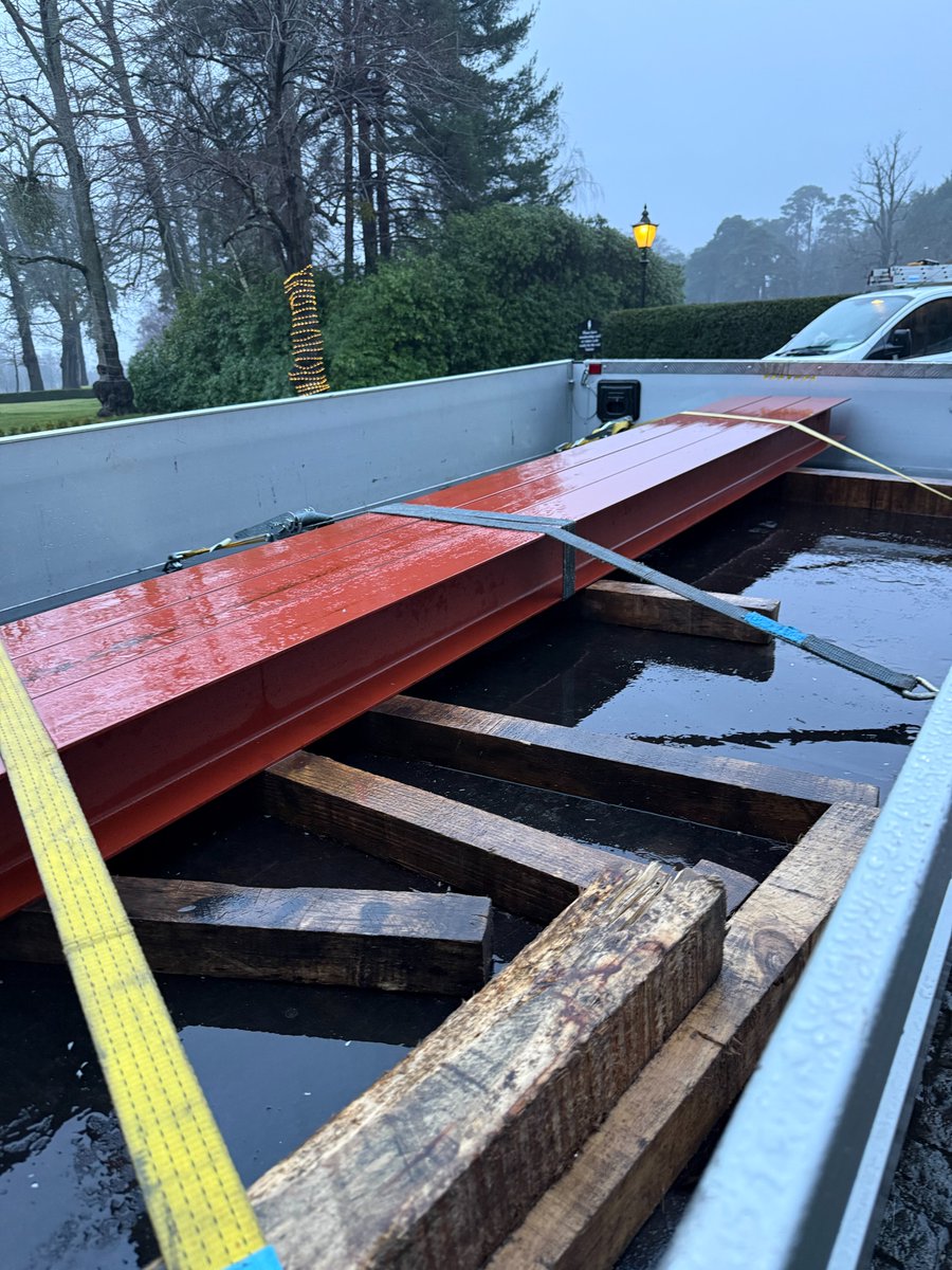 STADIA_STEEL's tweet photo. Lintels recently designed, delivered and installed at @FoxhillsSurrey for contractor Morgan Fit Out. #steelwork #metalwork #metalfabricator https://t.co/TuJY78AHMP