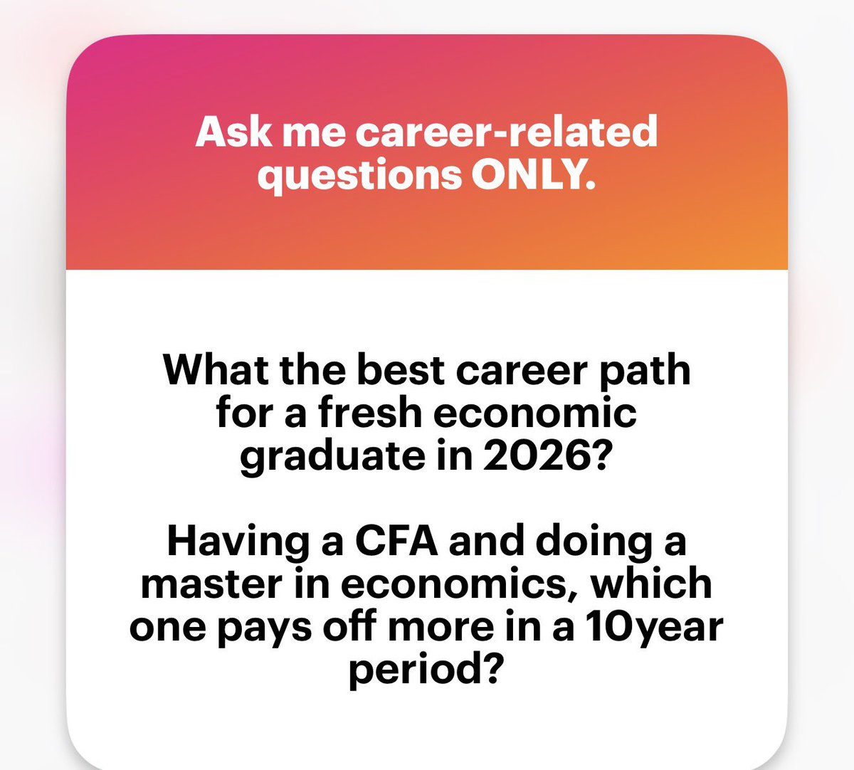 Oreoluwa Bukola, CFA. tweet media