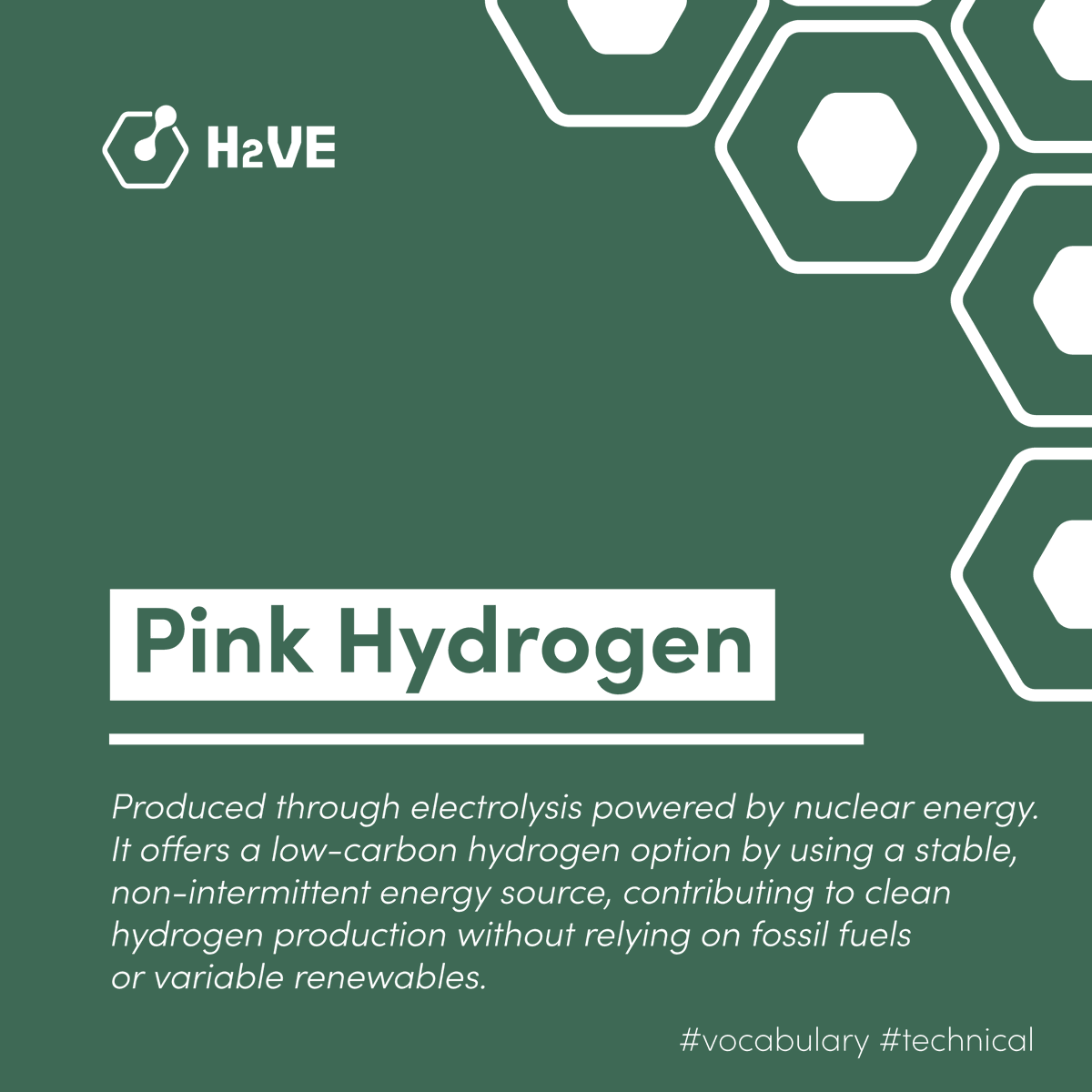 🔍 H2VE Vocabulary | Pink Hydrogen

Pink hydrogen is produced via electrolysis powered by nuclear energy. A stable, low-carbon electricity source enables continuous hydrogen production without relying on fossil fuels or variable renewables.

#H2VE #PinkHydrogen #CleanEnergy