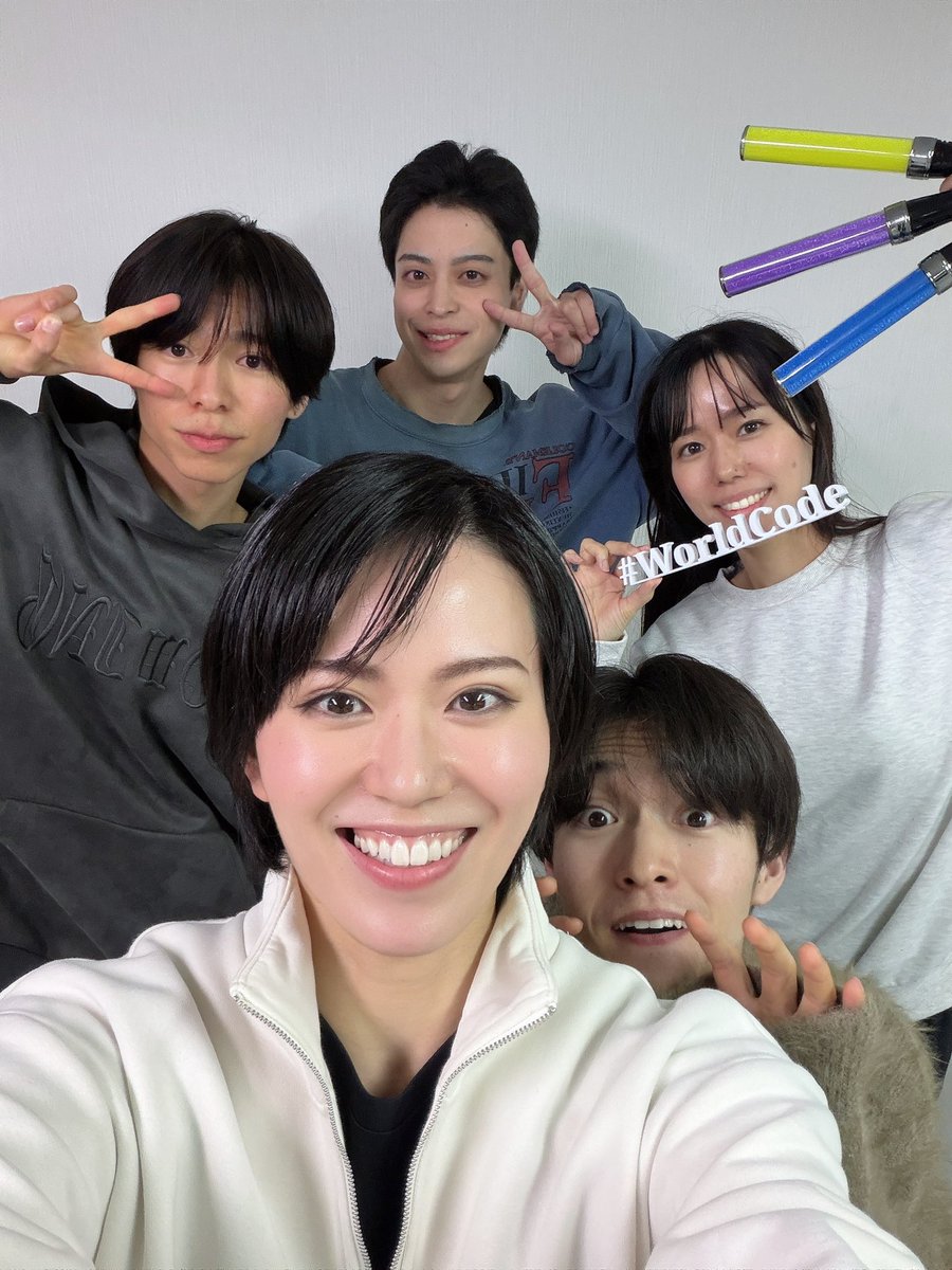 #ワーコー祭
最強開運日もリハーサルに励みました❣️
たった1日でしかお届けしない事が、もったいないと感じる内容になってきました🥺

寺島レオン、浅野郁哉、千賀翔太、永野まりこ❣️みんなとても努力家で頑張っていて、愛おしいです。
顔と名前、ぜひ覚えてください😆💓
そして一般発売始まりました‼️