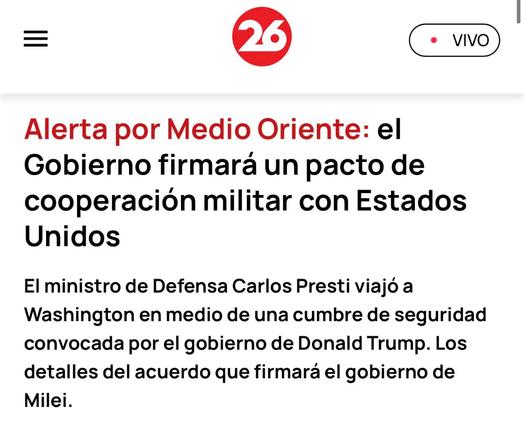 En el año 1991 Argentina bajo la presidencia de Carlos Menem y sus relaciones carnales con EEUU ingresa al conflicto de la Guerra del Golfo , años posteriores seriamos testigos del terrorismo con los atentados a la embajada de Israel y la Amia.
Cooperar en un conflicto bélico ,