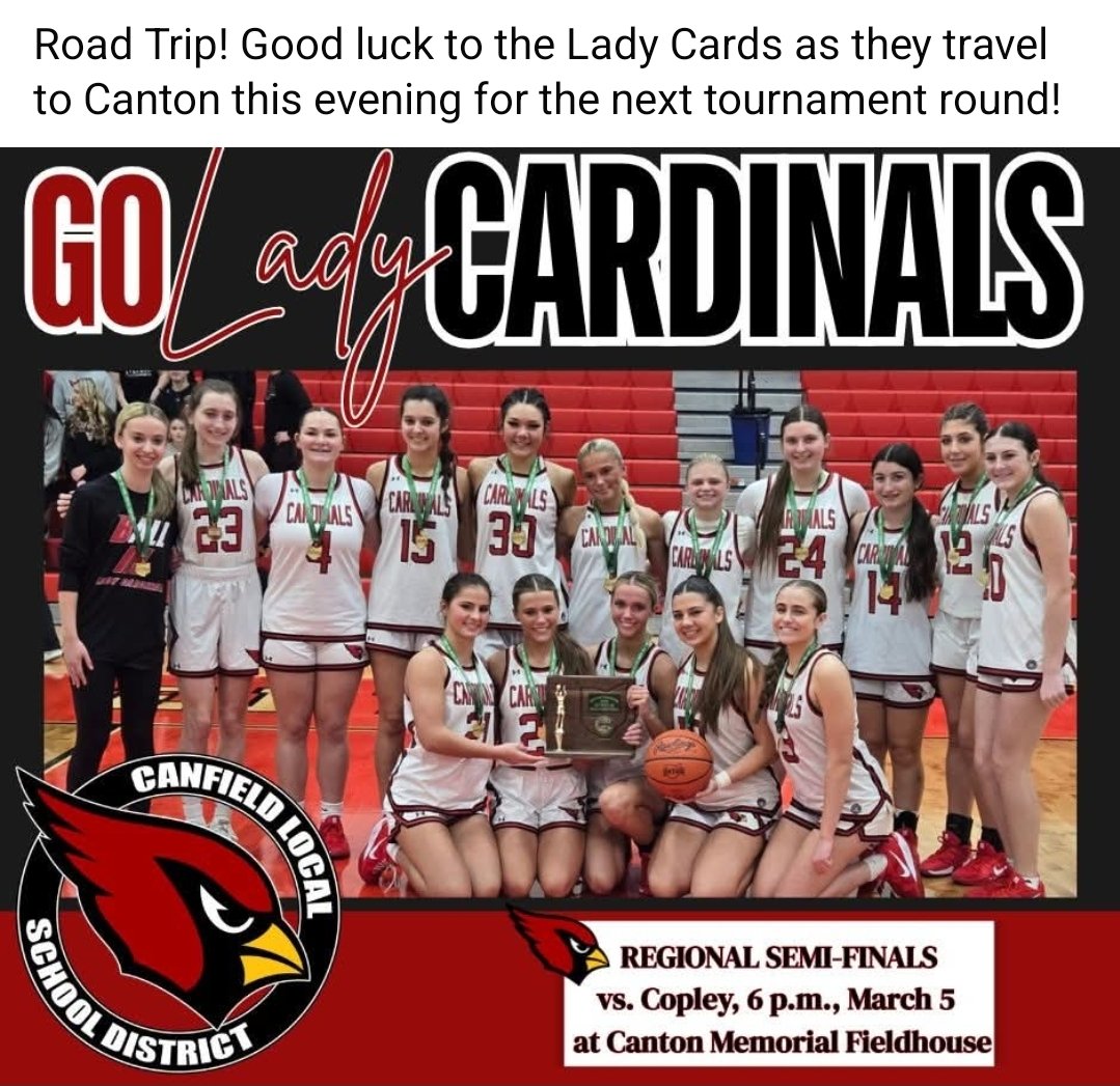 Canfield Local School District tweet media