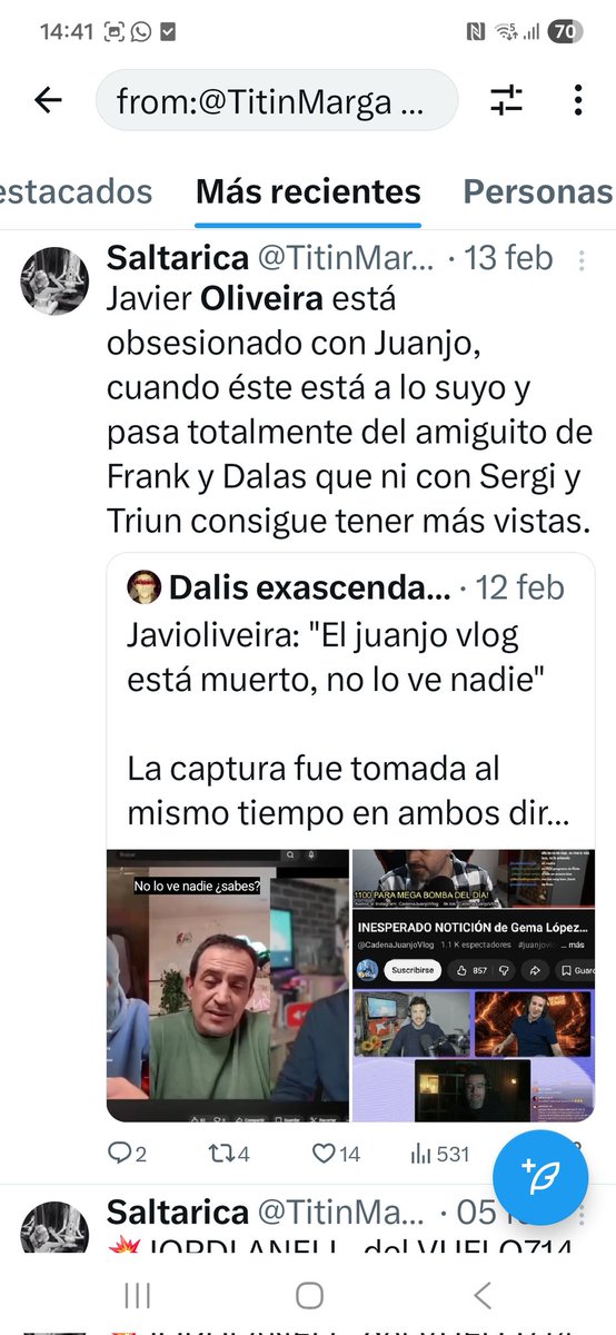 Salome55500563's tweet photo. Vaya vaya, no es capaz de cumplir su palabra, no ha aguantado ni un directo!! Pues.... a jugar!!!!!!!!!!
Y este... es el que nos llama tóxicos y panda de anormales teniendo lo que tiene a su alrededor!🙄🤣🤣🤣 Efecto espejo! https://t.co/KatK1VJeS9