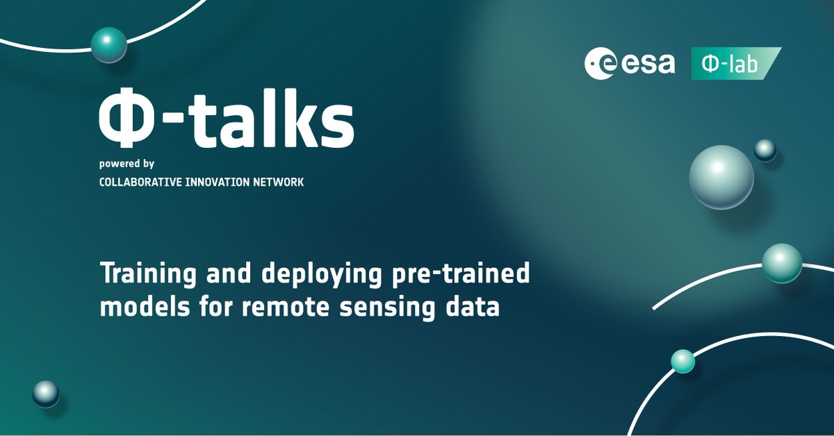 ESAPhilabCIN's tweet image. 🎥 Φ-talk recording now available
Discover how self-supervised learning leverages temporal &amp;amp; multi-sensor satellite data to perform with limited labels, and scale for EO.

📺 bit.ly/4aSo02W

#PhiTalk #EarthObservation #AI4EO #ESA #CIN