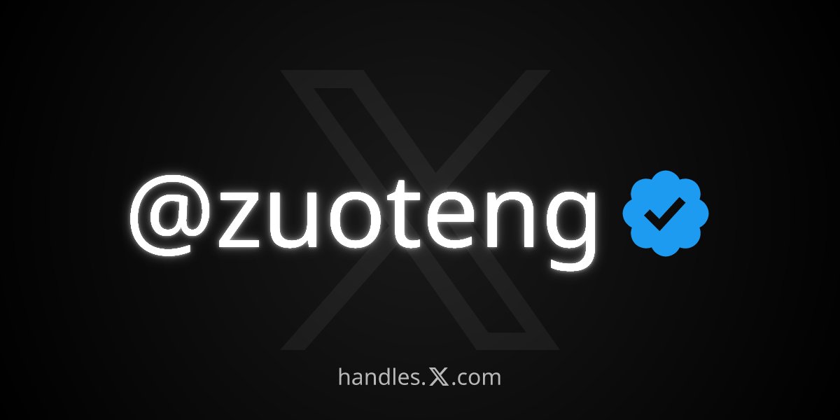 Zuoteng.eth tweet media