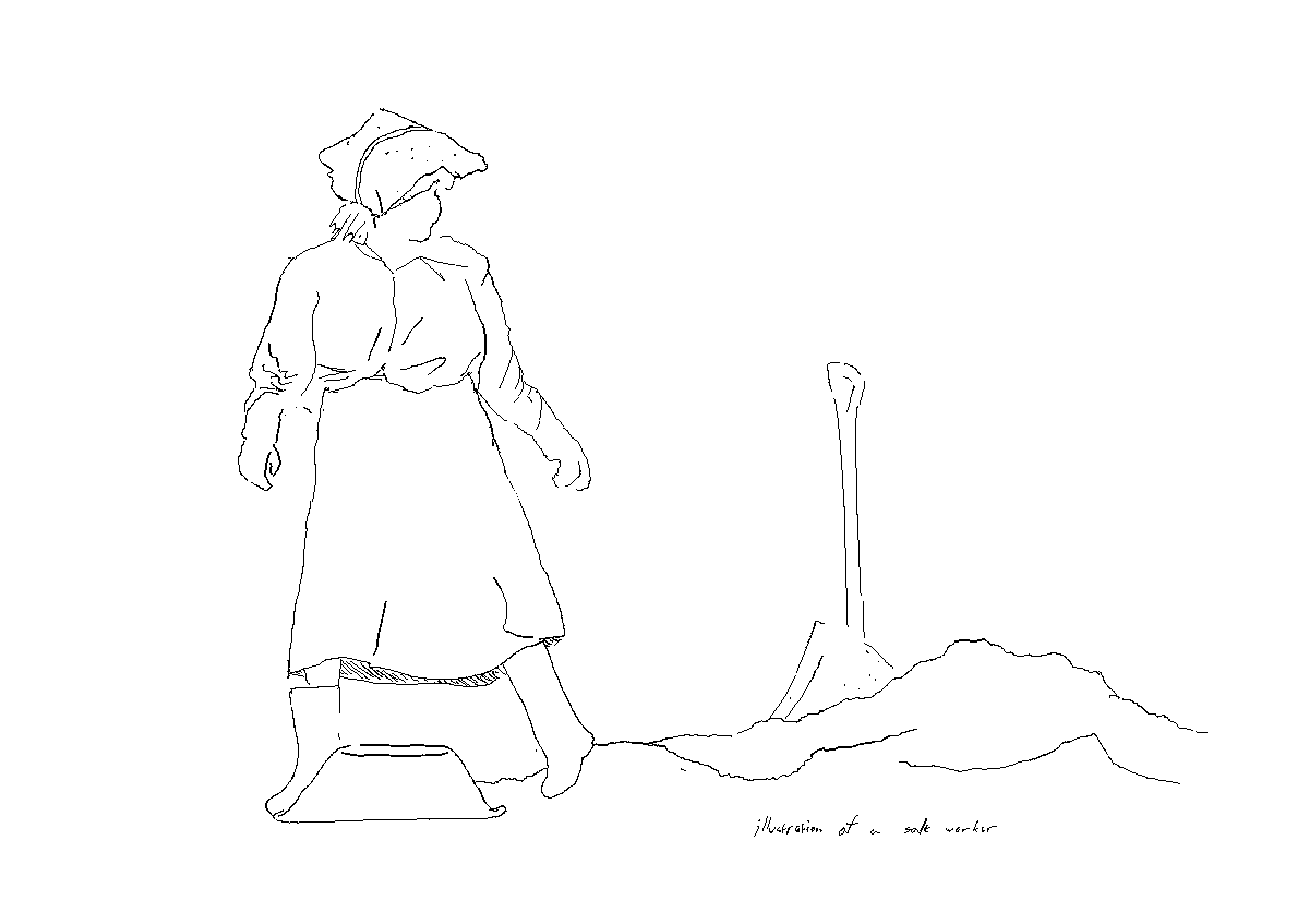 wormsofbarlo's tweet image. study of a salt worker