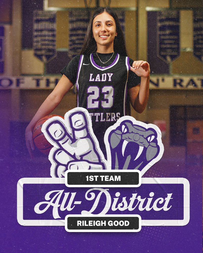 We proudly recognizes Azariah Fennell, Melayna Perkins, and Rileigh Good for earning 1st Team All‑District honors in District 29‑6A. Their dedication, leadership, and excellence continue to elevate our Lady Rattlers program. Congratulations to these outstanding student‑athletes.