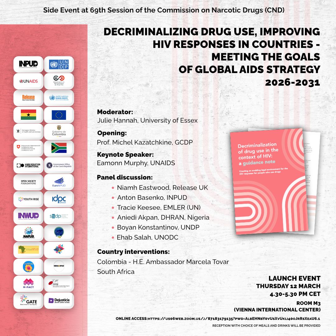 International Network of People who Use Drugs tweet media