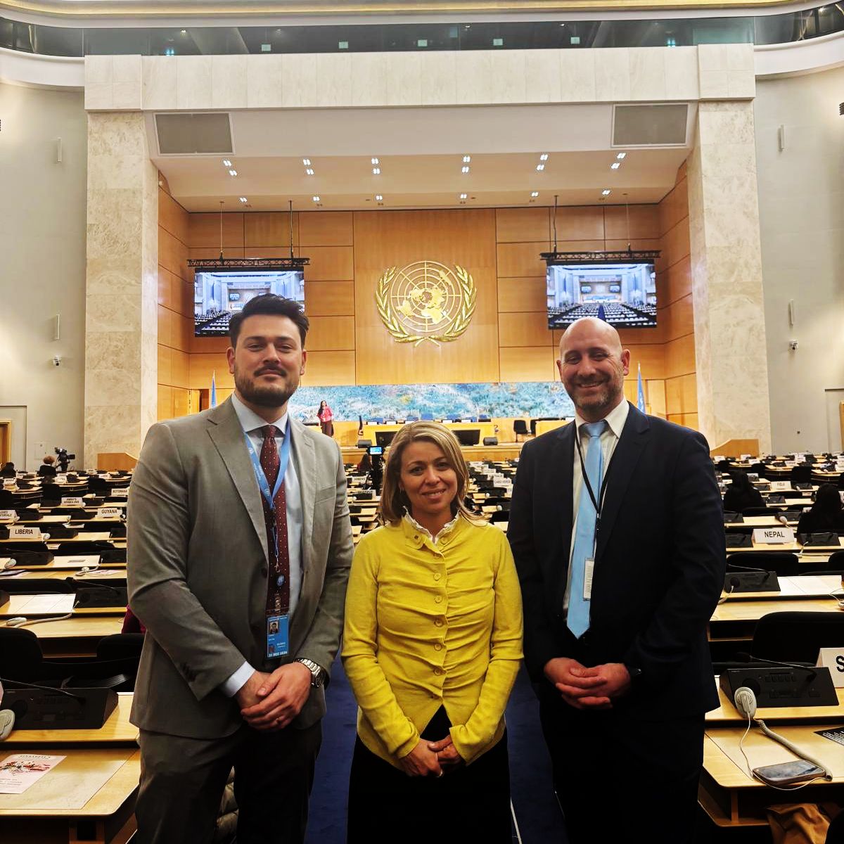 AND SO IT BEGINS...  (cit.)  

#61thUNHRC #UNHRC #HumanRights #geneva #ONU #life #family #Freedom #GCHR