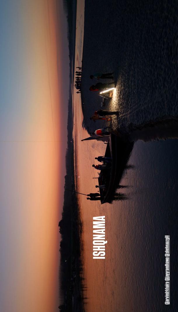 Shalini28598943's tweet photo. What a lovely view! of Ishqnama movie 🎥 shooting ❤️🧿✨ 
#Nimma and #Nasima 🫶
#Shehnaazgill✨
#Jayrandhawa✨
#Ishqnama https://t.co/76l2mxDvBX