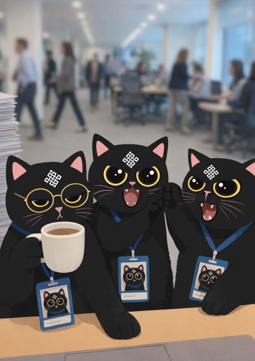 gRitual🕯️

corporate office, decentralized mindset ⛓️💫
 we don’t just work… we build the future 😼⚡
 caffeine + smart contracts = controlled chaos ☕🔗

pov: hazel staying sane with her coffee ☕😼 
<a href="/0xMiiceeelll/">0xMiicell (❖,❖)</a> &amp; <a href="/puffssrenjn/">chala (❖,❖)</a> arguing like it’s a governance proposal 🔥⚡