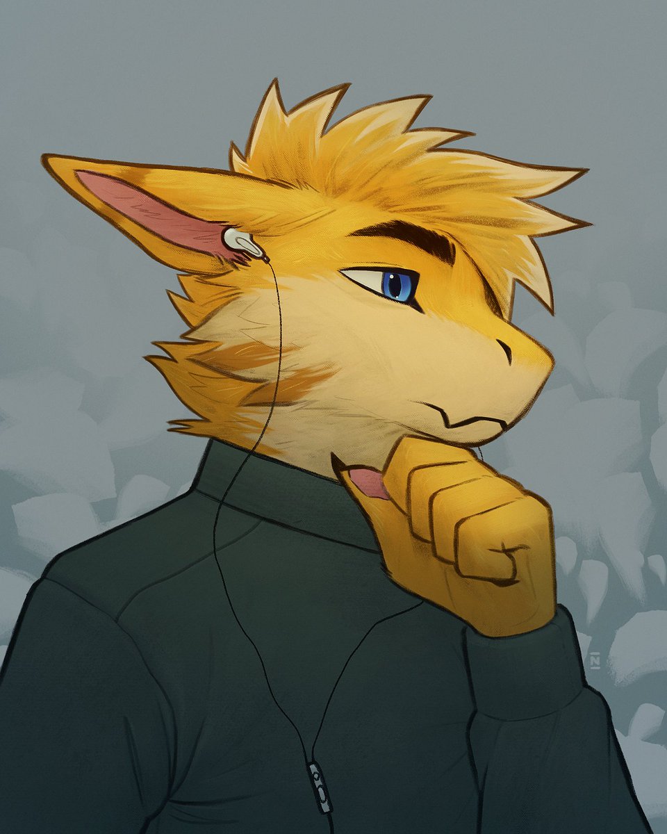 🌾 Commission made on Telegram! #furryartwork #commissions #digitalart