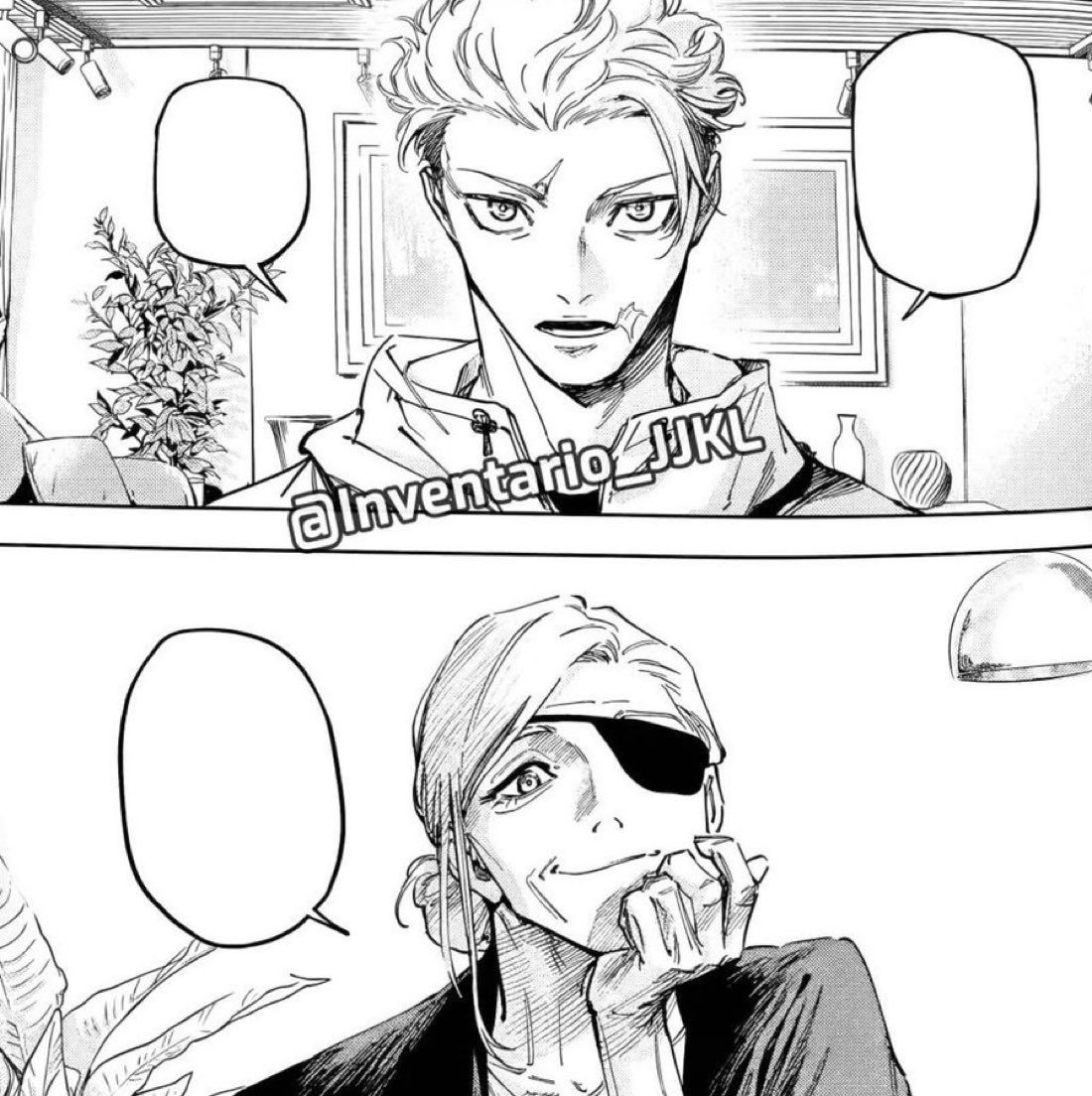 Quien iba a decir que al final el gato cíclope de mierda nos iba a dar un poco de felicidad en Modulo. Yuji y Nobara, juntos de nuevo.