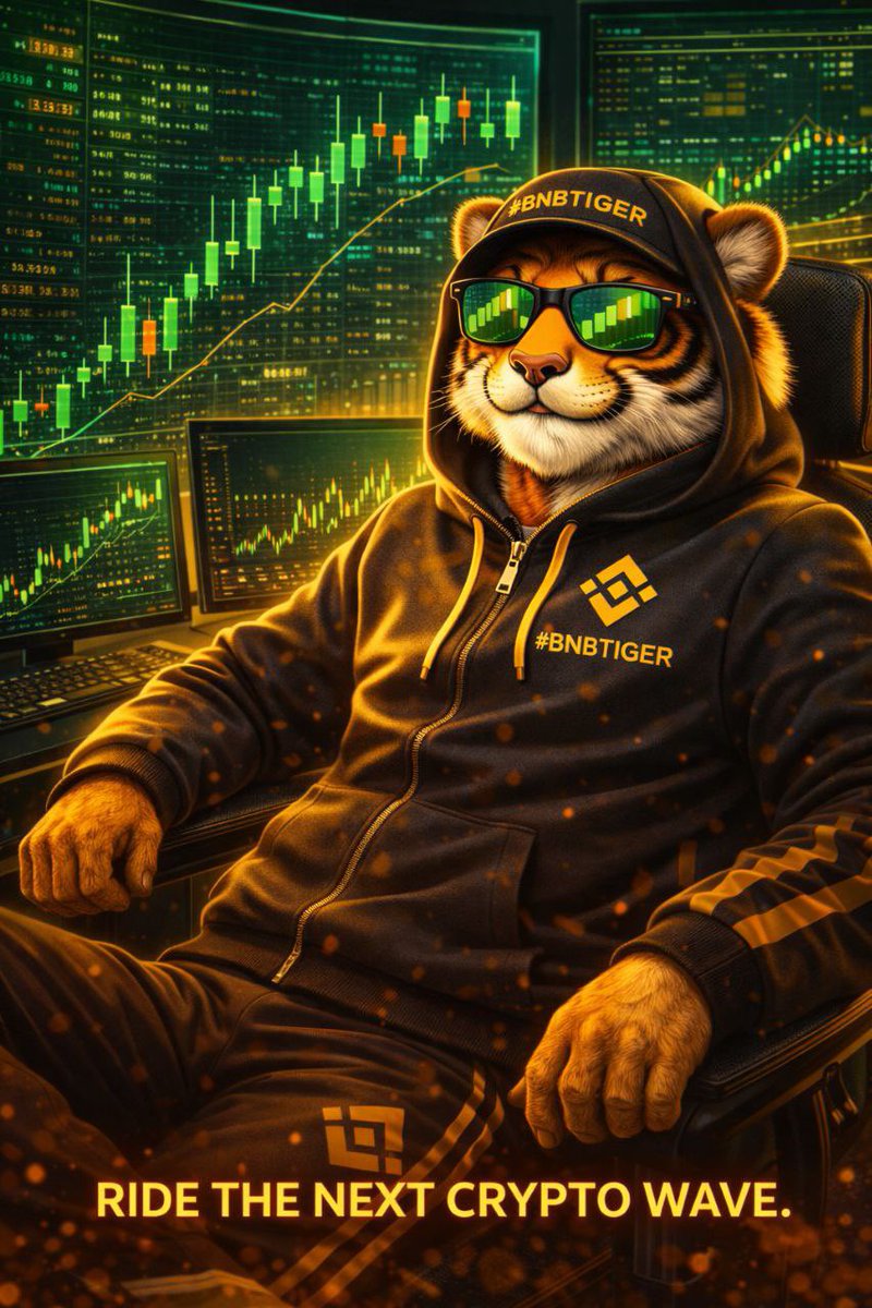 The crowd panics. The hunters strike.
#BNBTIGER rules the jungle. 🐅🔥
Fierce. Firm. Victory.
$BNB #BNBChain #Crypto #Memecoin #BullRun