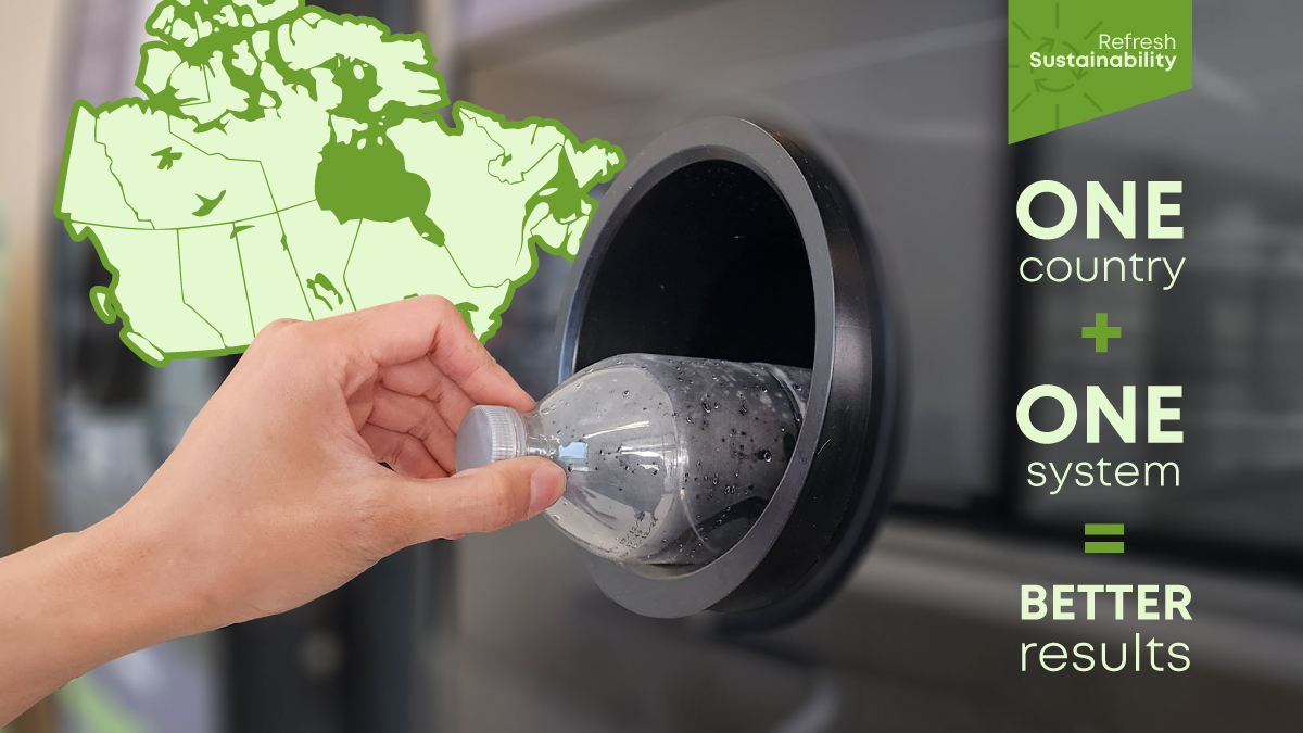 One country. One system. Better results. A national DRS would be a win for our environment, our communities, and for a stronger, more competitive economy. Learn more at refreshcanada.ca.