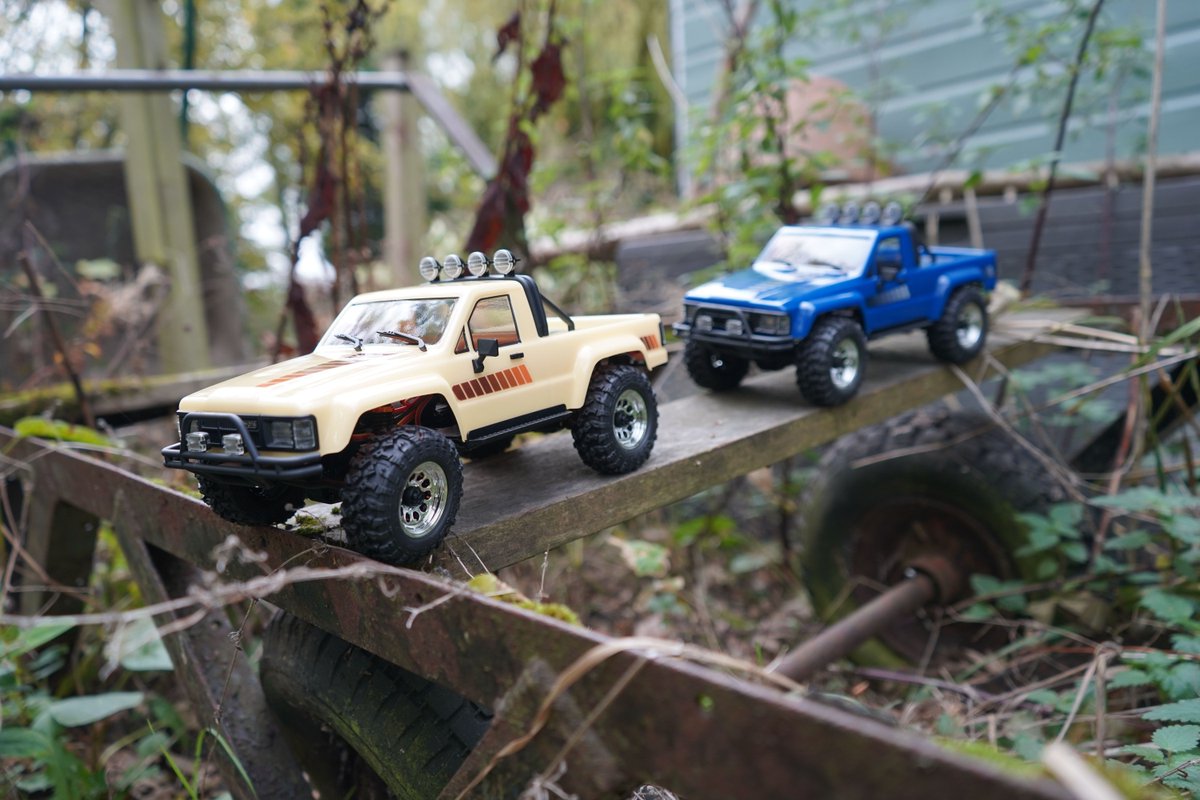 OfficialHPI's tweet image. As the weather improves, the Ventures begin 🌤️ Looking forward to more sunlight and crawling this month!

Featuring the creme and blue Toyota Hilux Venture18s
hpiracing.com/kit/161252
hpiracing.com/kit/161253

#rc #rccars #rccrawler #toyota