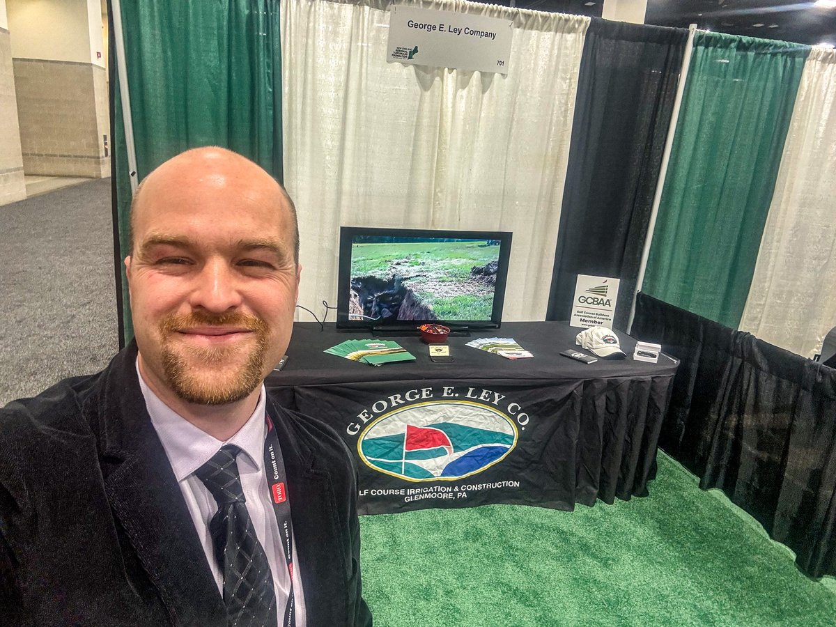 LeyCompany's tweet photo. Come visit us at the New England Turfgrass Conference today and tomorrow to talk about your upcoming projects! @NE_RTF
#Turfgrass #GolfCourseConstruction #Irrigation #GolfCourseMaintenance #NETurfgrass https://t.co/nN5PK1lDvn