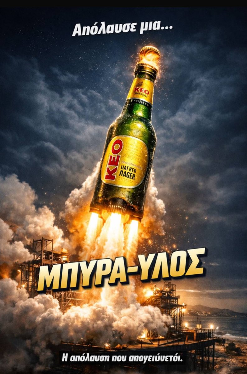 Ώρα για μια μπύρα. 🍺
Keo