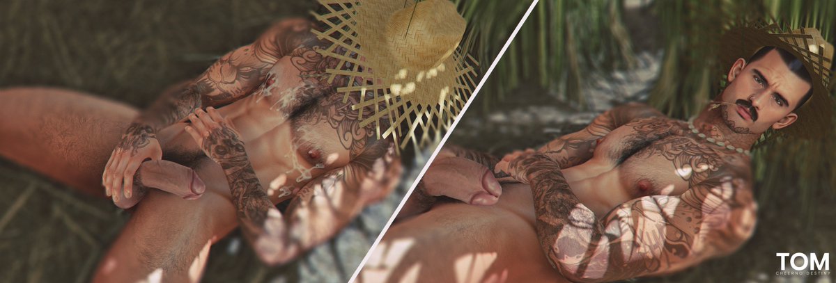 CheerNoX's tweet photo. It’s much better out in the bushes, don’t you think? ✊🏻🍌💦

chudai  
.   
.   
.  
.   
.   
.   
#CHRNO #NXS #TOM #SecondLife #VirtualStyle #SLFashion #onlyfans #gayporn #VirtualWorld #chudai https://t.co/W4ZbaE93wF
