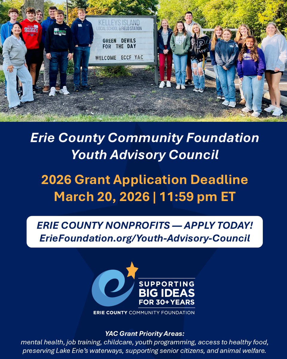 Erie County Community Foundation tweet media
