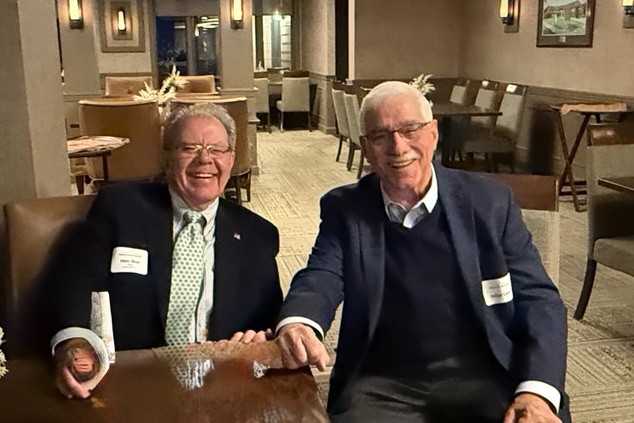 The Senior Lawyers Section gathered last night at the Country Club of Harrisburg for the Charles E. Friedman Happy Hour.  Fantastic food and great followship were the name of the game!