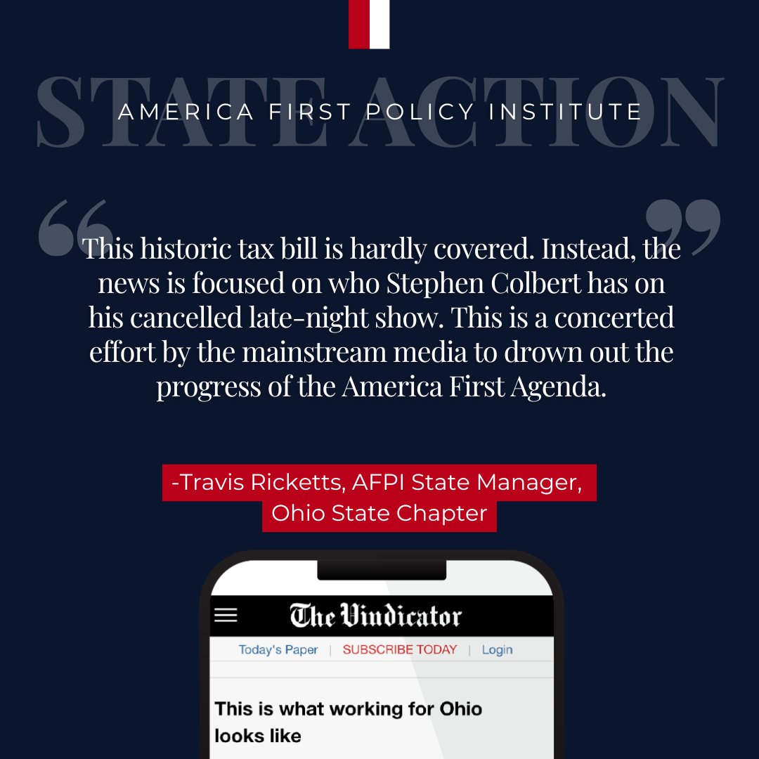 America First Policy Institute State Action tweet media