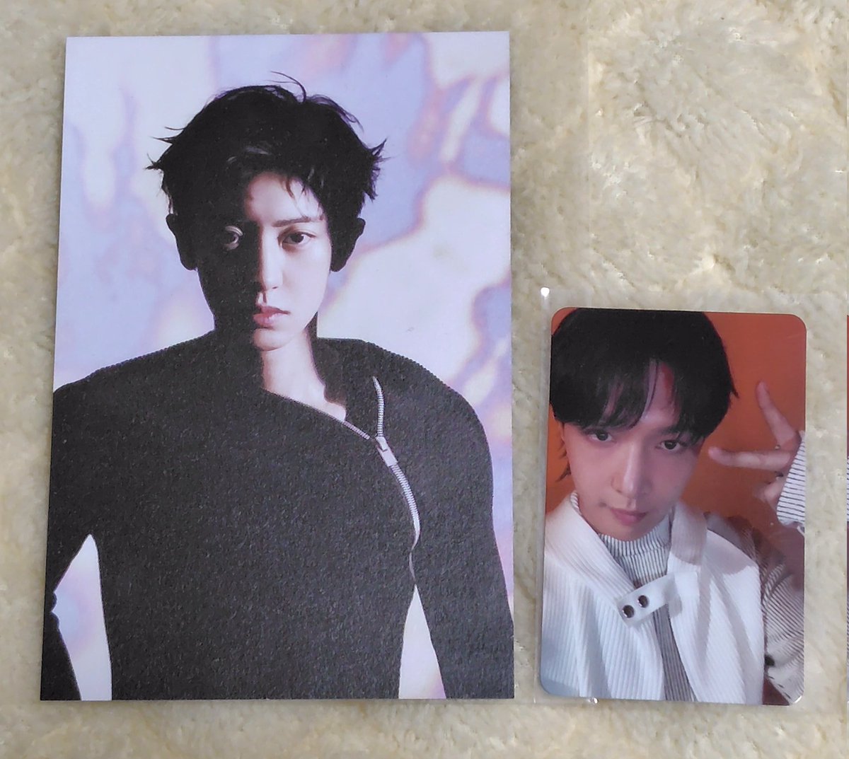sss_mksm's tweet photo. EXO REVERXE CUBE ver
トレカ ポストカード 交換

譲　チャニョル　レイ
求　カイ

郵送での交換希望です。
お気軽にリプ、DMお待ちしております！ https://t.co/yxSwZ4Xt6y