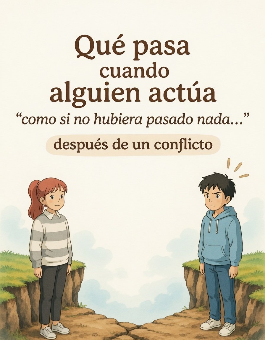 AtencionYoSoy's tweet photo. Actuar "como si no hubiera pasado nada" después de un conflicto: 

¿por qué duele tanto? ❤️‍🩹

🧵_🧵 https://t.co/qXMrS9PXaQ