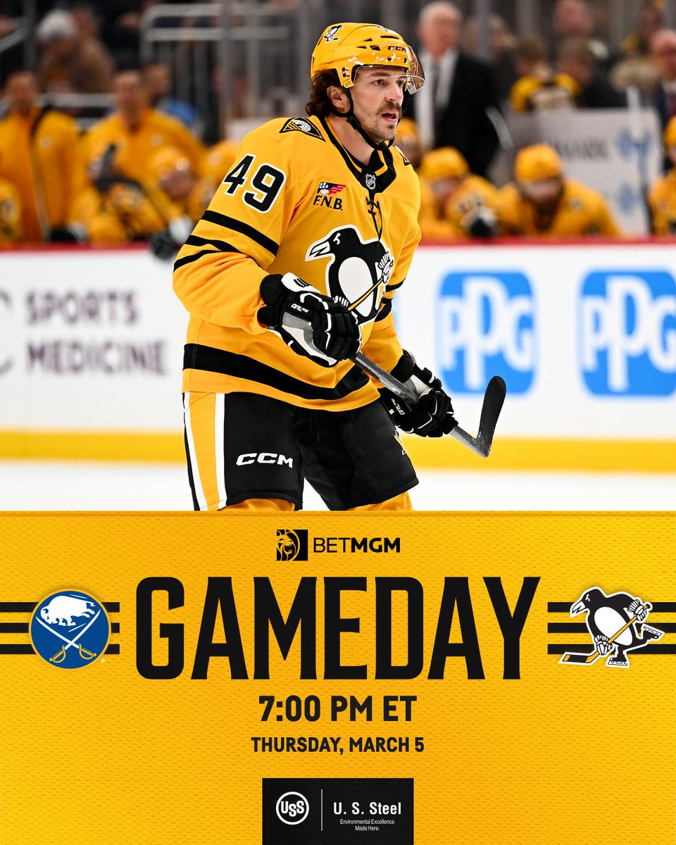 Time for some Thursday night hockey 🏒

Game preview: pens.pe/4cuHz2m