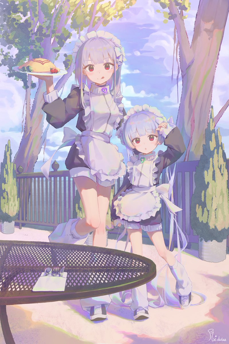 elise &amp; ariah (leviathan's oc)
#fanart #イラスト
