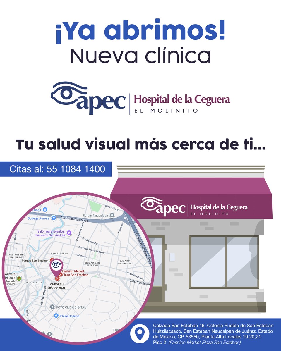 APEC Hospital de la Ceguera tweet media