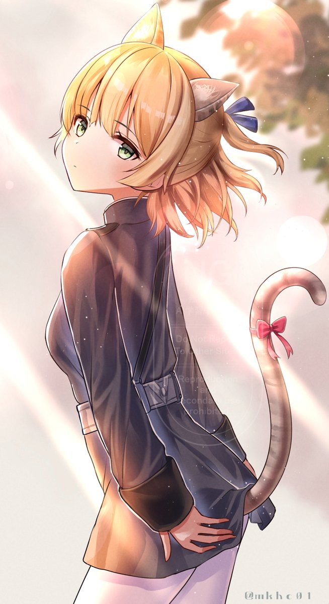 ニャンニャンニャンの日に何も描けなかったので
猫ななみん
#ヘブバンファンアート　　
#hvbnFA