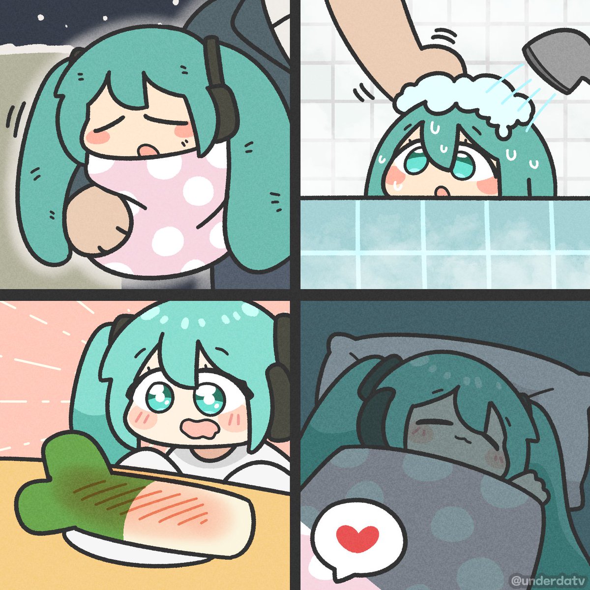 티비아래underdatv📺(comms slot full!) tweet media