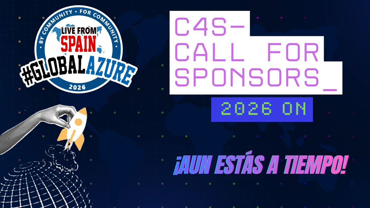 Global Azure Spain tweet media