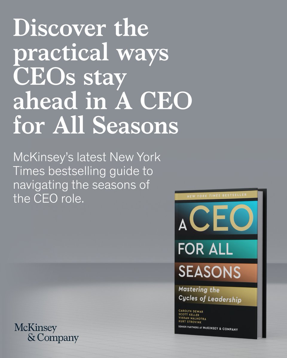 McKinsey On Strategy tweet media