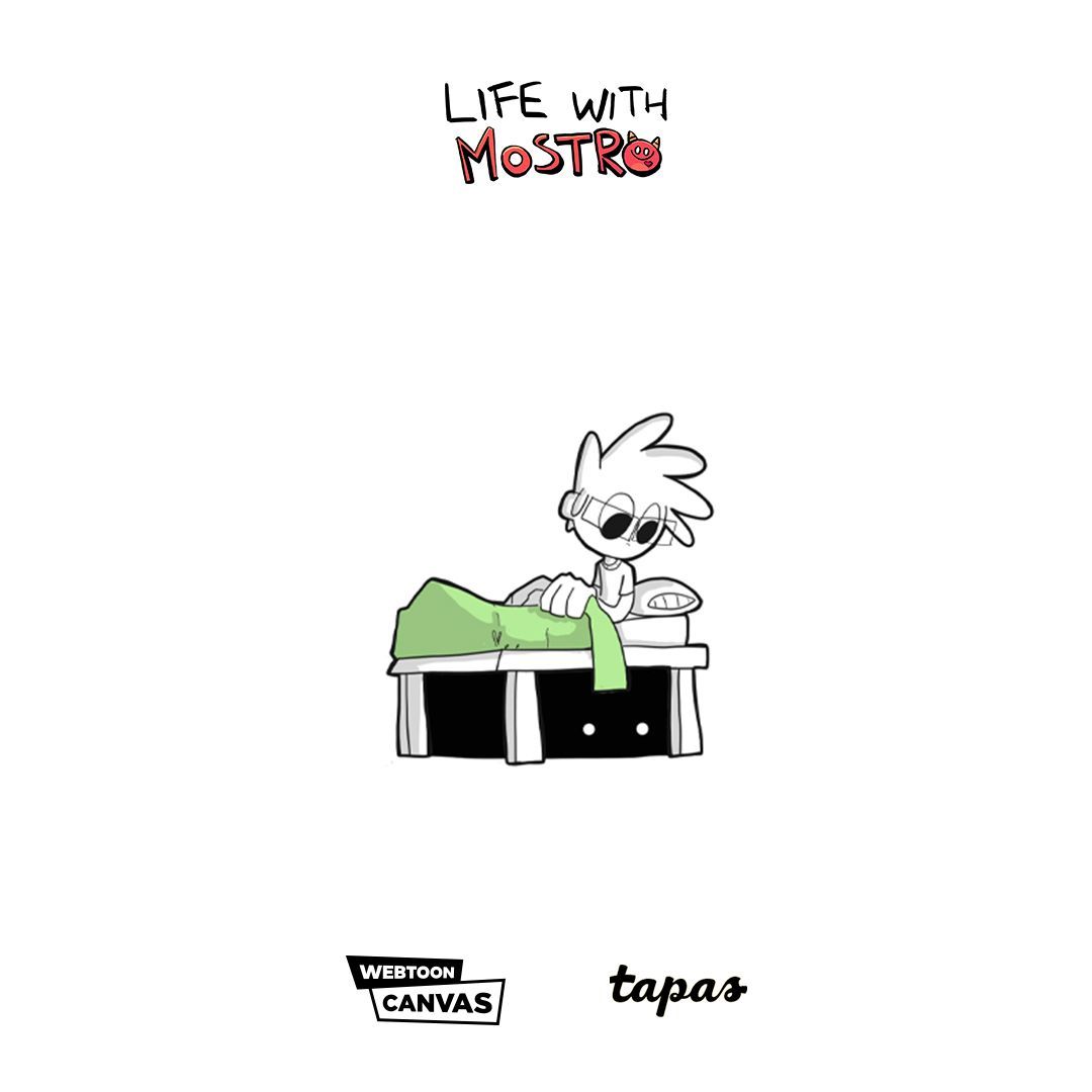 In case you missed it!

"There's a monster under my bed"— Episode 1 of #LifeWithMostro is up on #WebtoonCanvas.

Mostro and Barco are waiting! Find the link in my bio!

#WebtoonCanvas #WebtoonCanvasCreator #CANVASHiddenGems