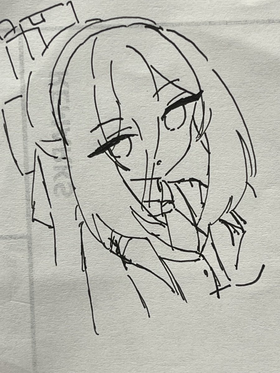 あ、こっちはガチの落書き