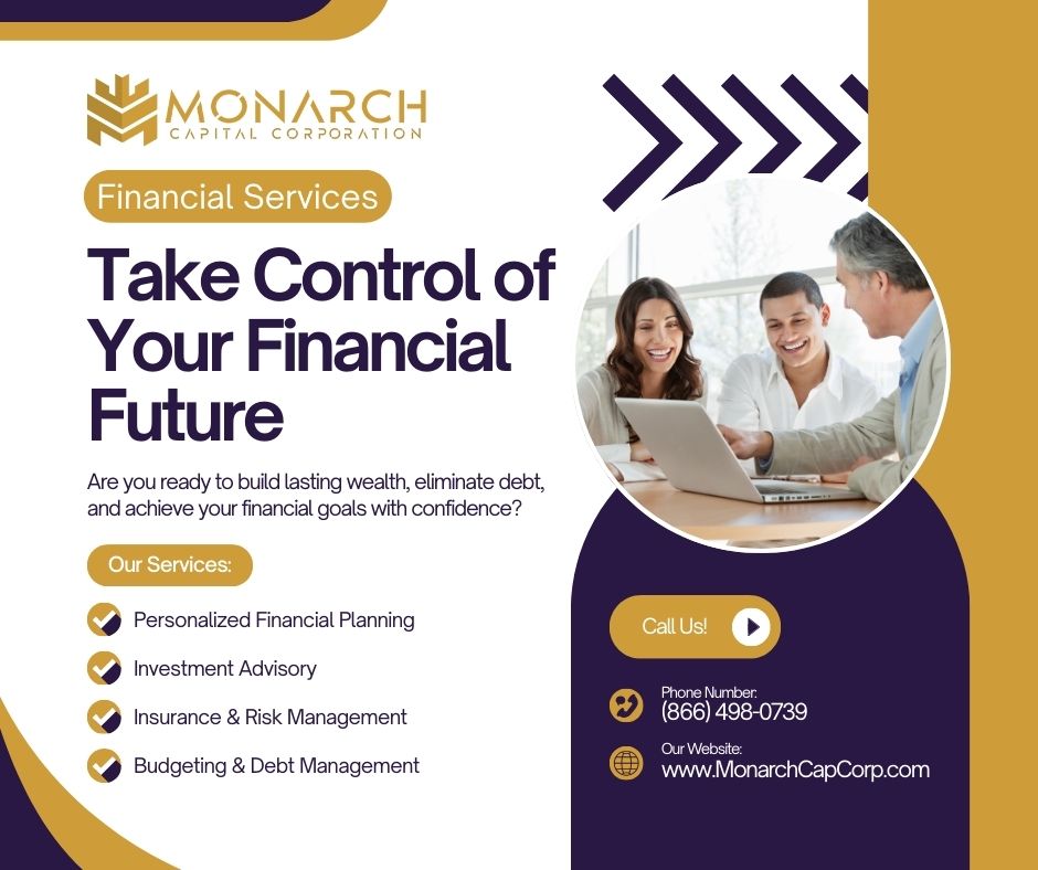 MonarchCapCorp's tweet photo. Real wealth is about protecting it, planning for it, and making sure it supports the life you actually want.

We take a full-picture approach so your strategy stays aligned in every season.

📞 (866) 498-0739
🔗 https://t.co/83oCGX3j8v

#WealthManagement #FinancialStrategy https://t.co/PmD9KFY27m