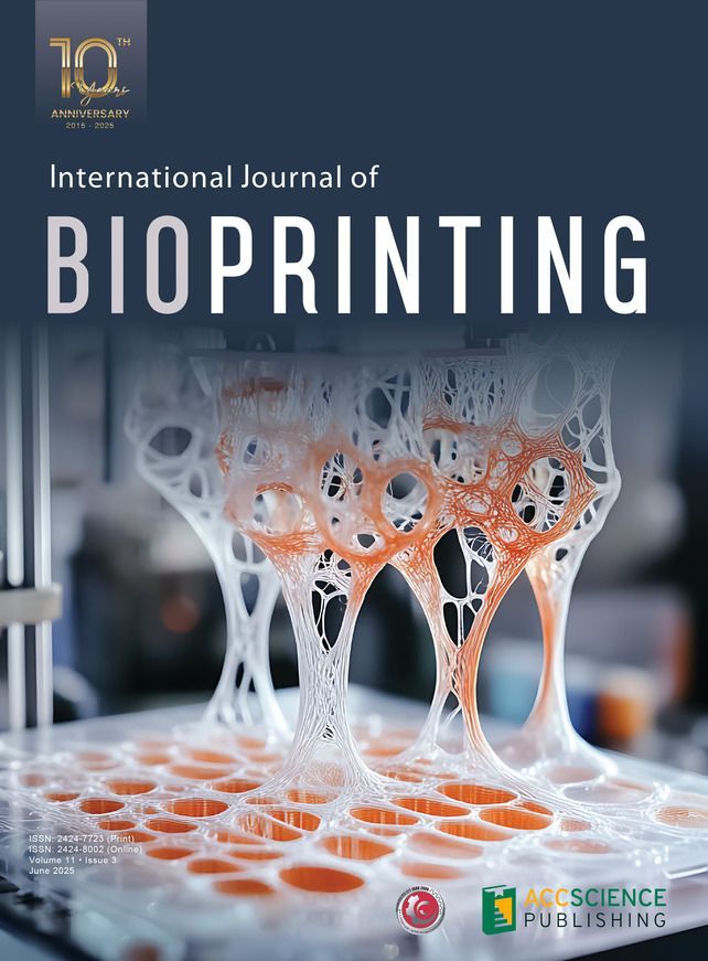 International Journal of Bioprinting - IJB tweet media