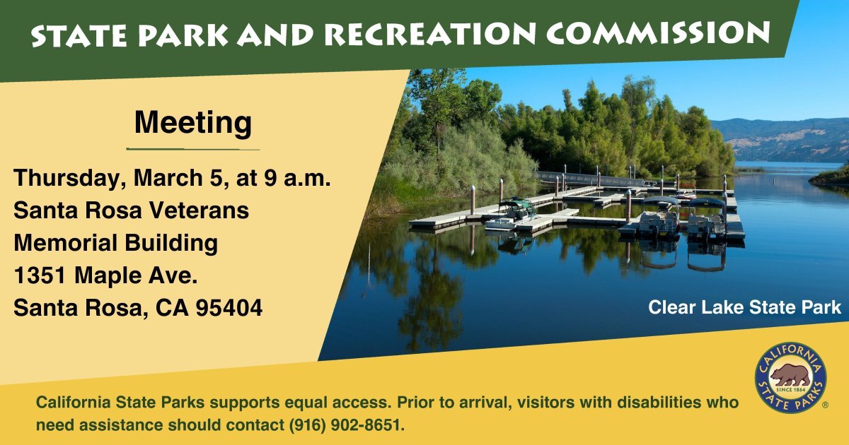 CA State Parks tweet media