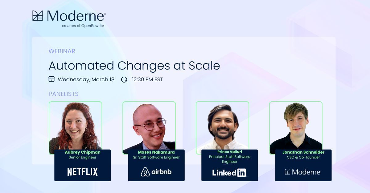 OpenRewrite by Moderne tweet media