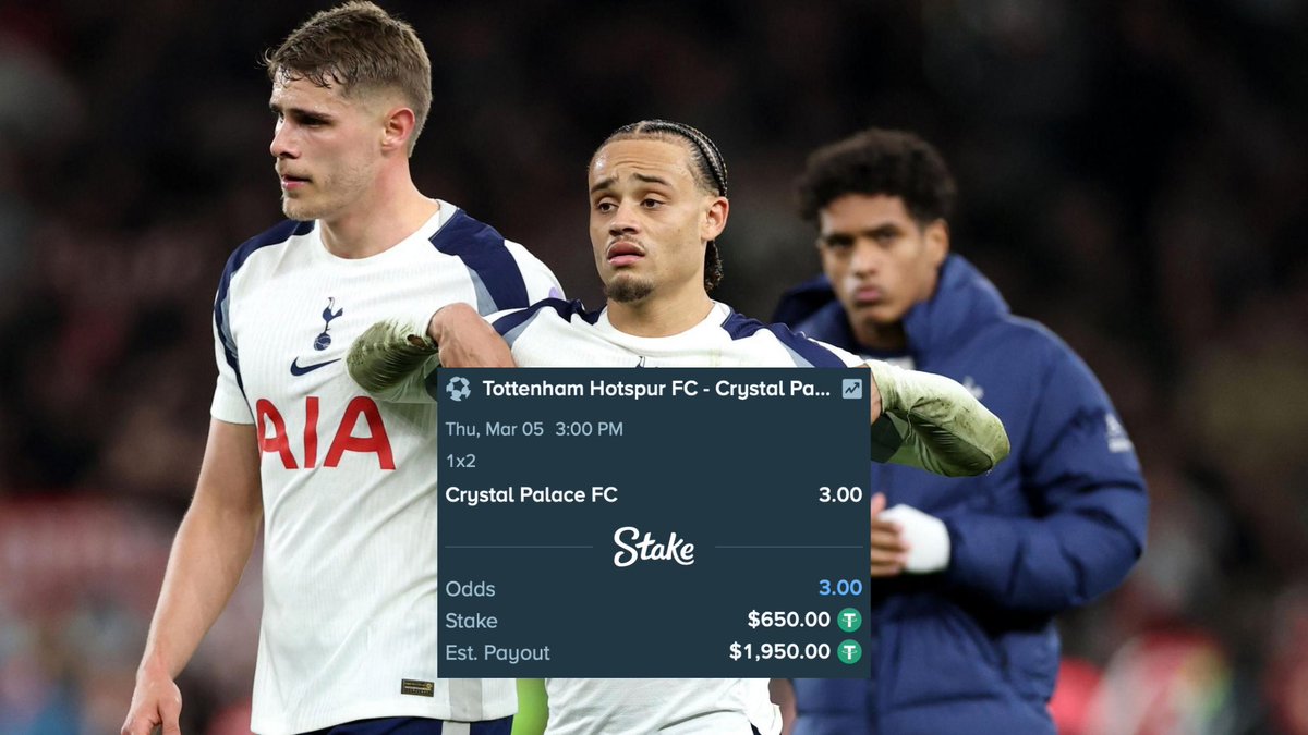 Imagine… just imagine the scenes if Tottenham were actually to get relegated. 😂