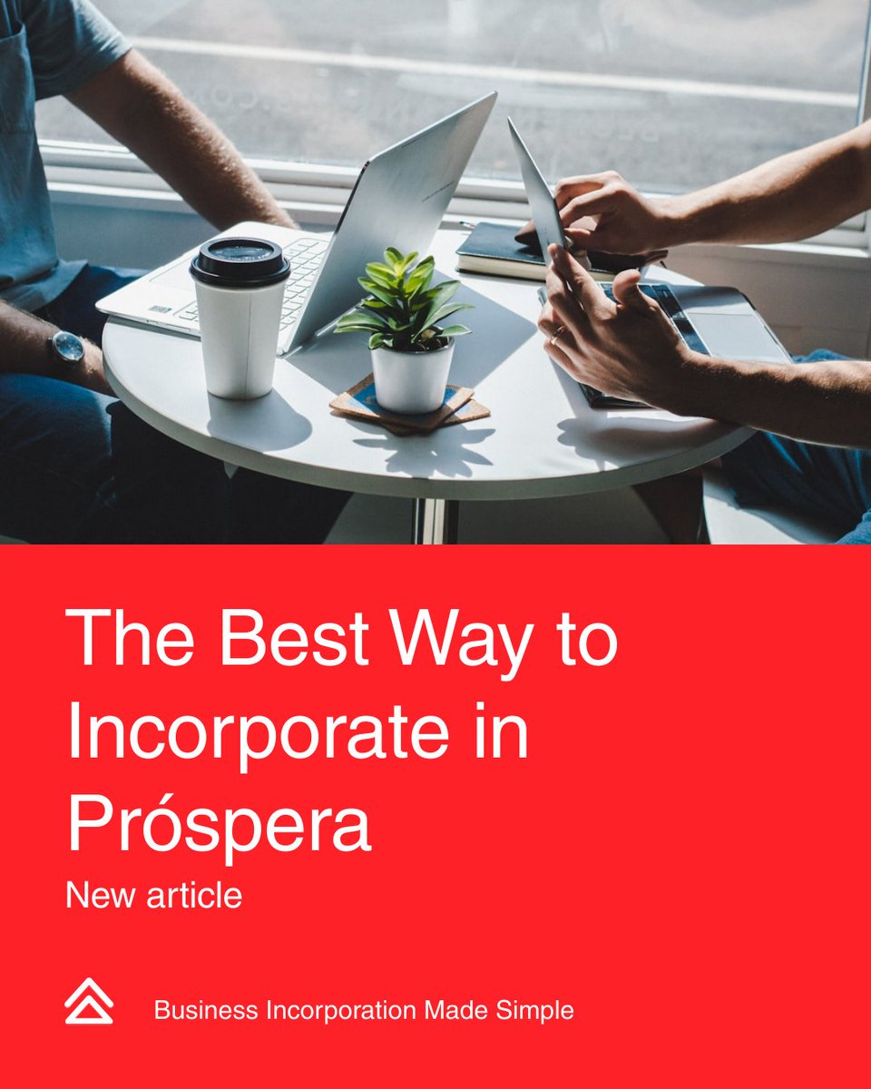 ProspInBiz's tweet photo. Learn how to incorporate in Próspera efficiently. Understand the process and discover how a focused incorporation agency can save you time, money, and complexity. 

Article: https://t.co/frqlJTsFdV 

#joinpròspera #Entrepreneurship https://t.co/ka2Jwe8tIQ