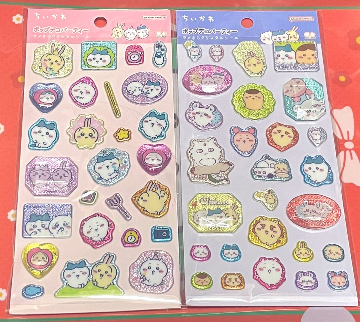 ちいマからラメきらシール到着✨